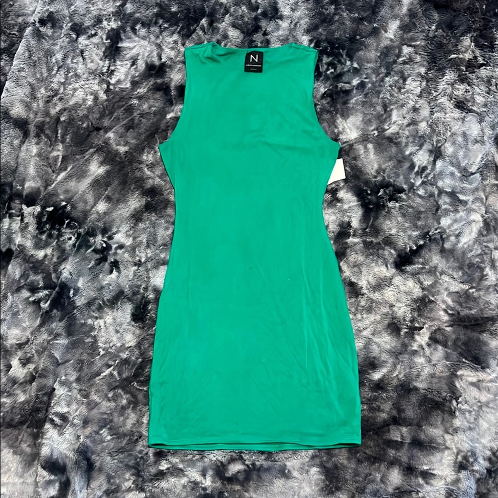 Women’s Green Sleeveless Dress Size Large NWT